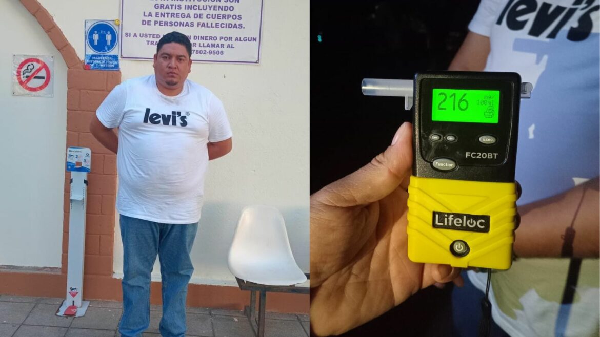 Motorista en estado de ebriedad provocó accidente de tránsito donde falleció un motociclista