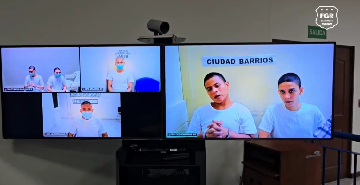 Continúa juicio en contra de 6 pandilleros de la  MS que delinquía en La Libertad