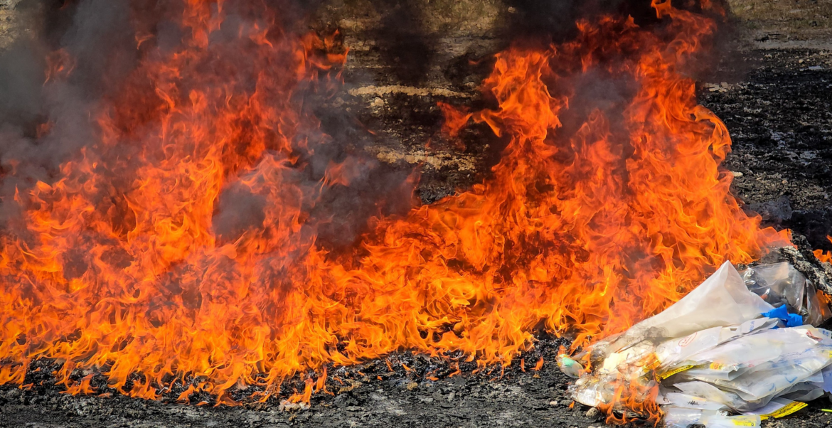 Destruyen droga valorada en $97 mil, incautada en San Salvador