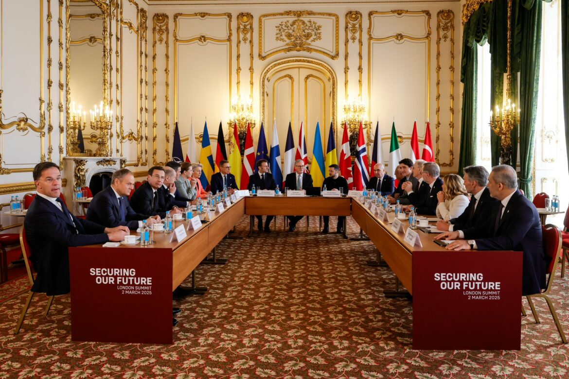 Líderes europeos se reúnen en cumbre para negociar la paz entre Ucrania y Rusia