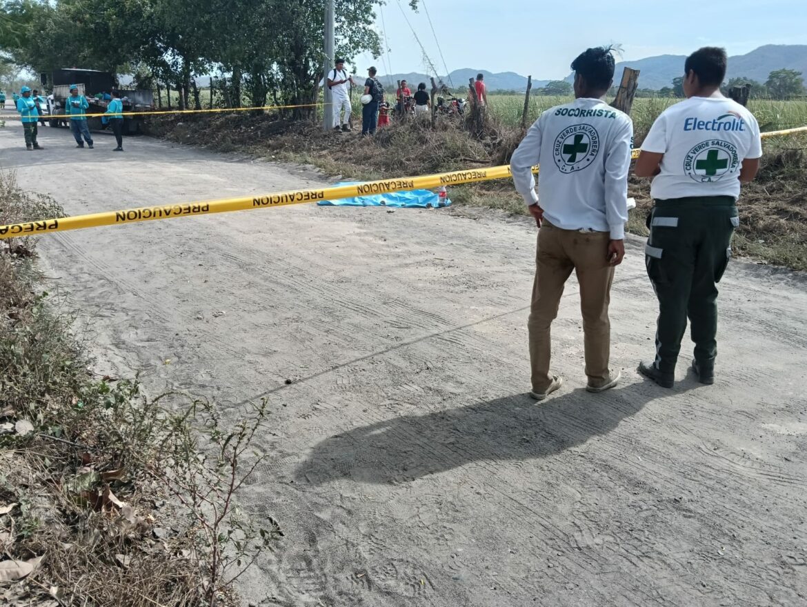 Trabajador municipal fallece en accidente en cantón Los Turcos, El Paisnal, San Salvador Norte