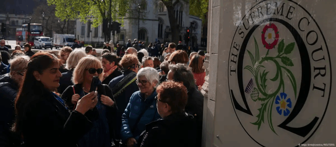 Supremo británico define “mujer” según sexo biológico