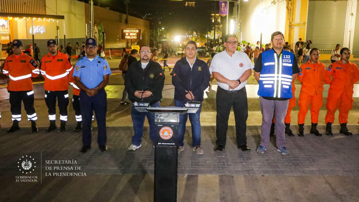 Gobierno ha desplegado dispositivos de seguridad en las zonas de mayor afluencia de feligreses