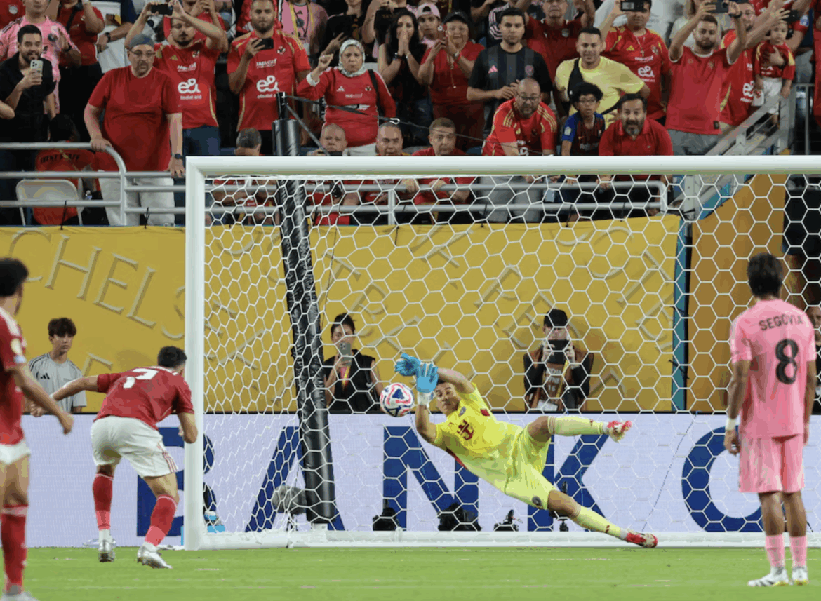 El Inter Miami empata contra Al Ahly en el primer partido del Mundial de Clubes