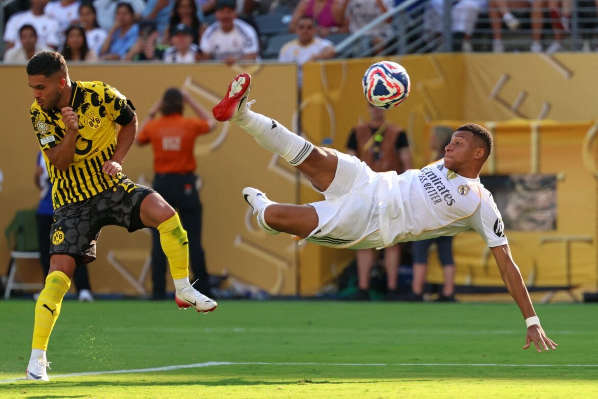 Real Madrid vence 3-2 al Borussia Dortmund y se cita en semis del Mundial con el PSG