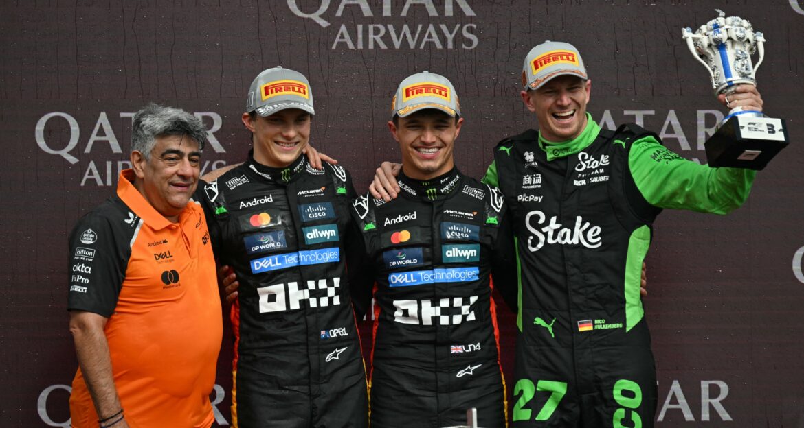 Nico Hülkenberg logra su primer podio en la Formula 1, Norris gana en Silverstone