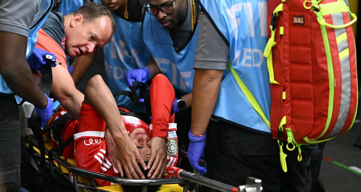 Musiala (Bayern) sufre fractura del peroné y estará de baja «por un largo periodo»