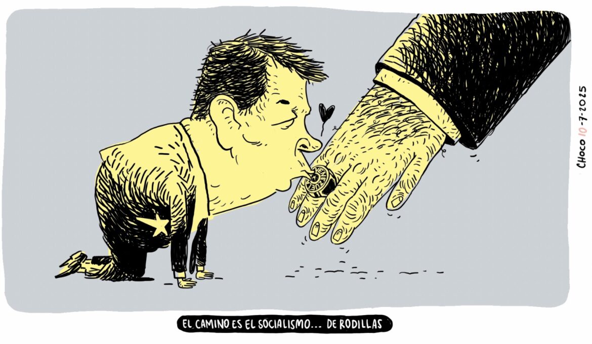 El camino es el socialismo…De rodillas