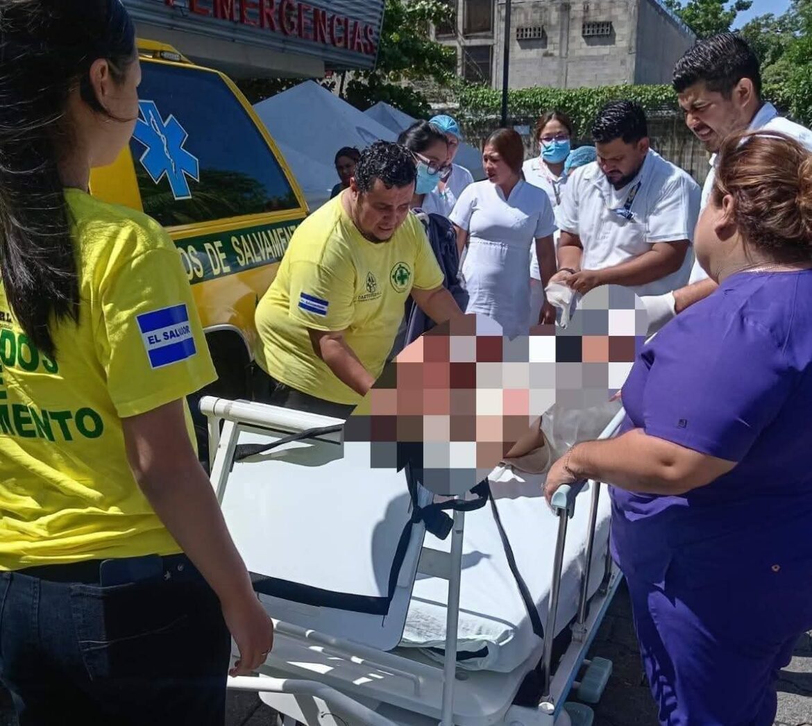 Una joven resultó con quemaduras tras explosión en Guazapa