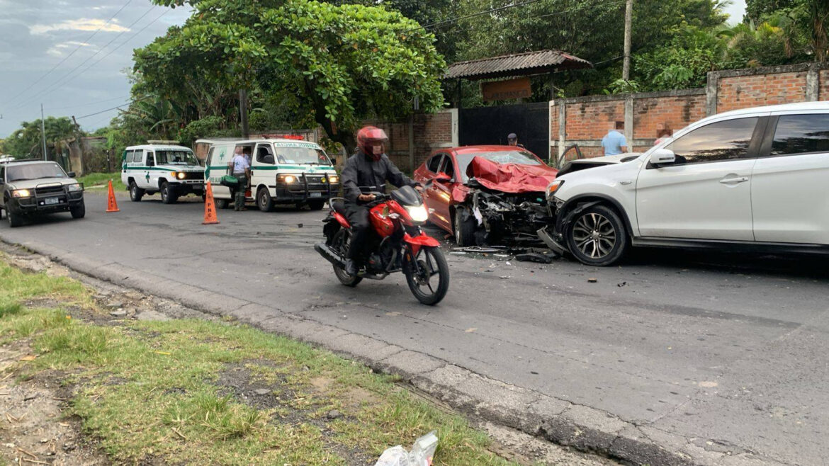 Trágico accidente en carretera a Suchitoto deja un muerto y dos heridos
