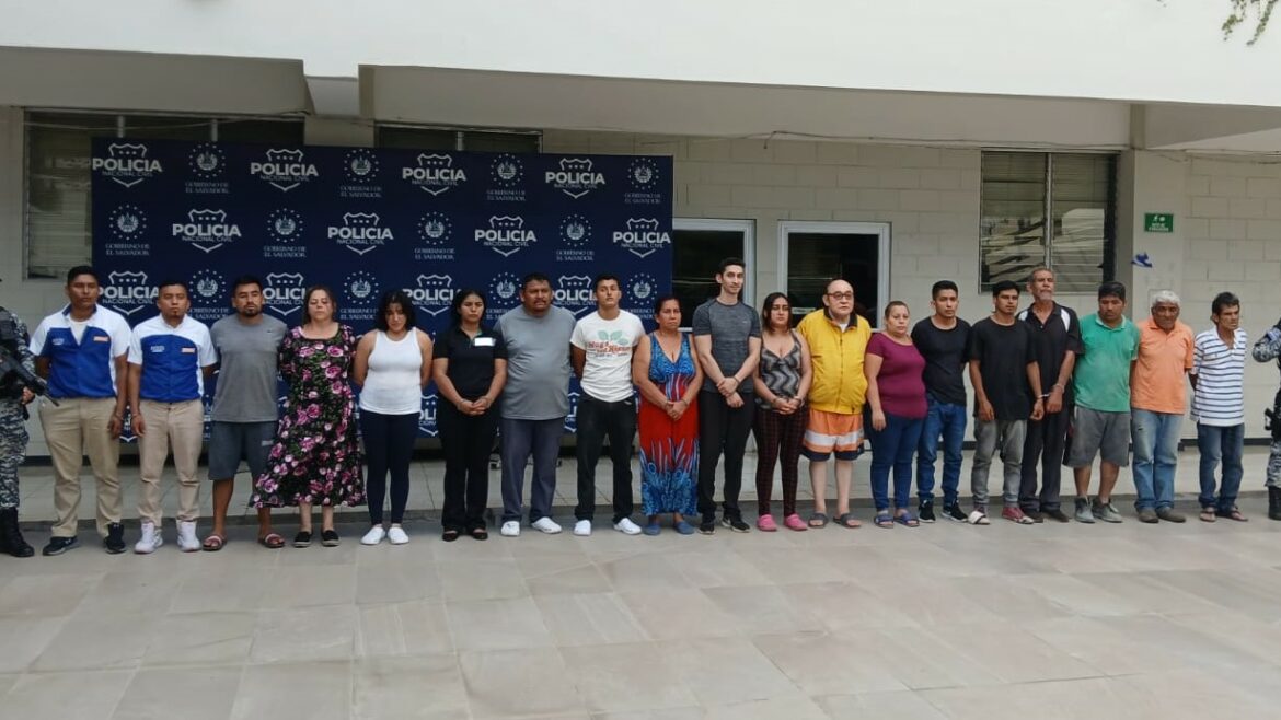 Fiscalía ejecuta 32 órdenes de captura contra pandilleros y delincuentes en occidente del país