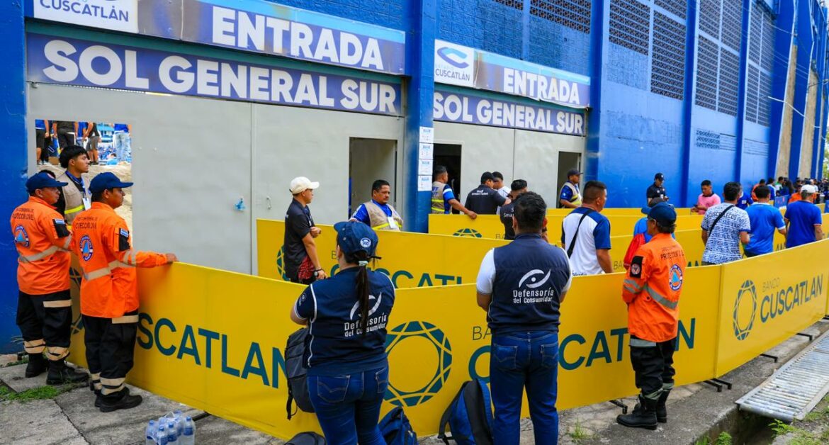 Gobierno activa Plan Integral de Seguridad para los partidos de la Selecta en el Cuscatlán