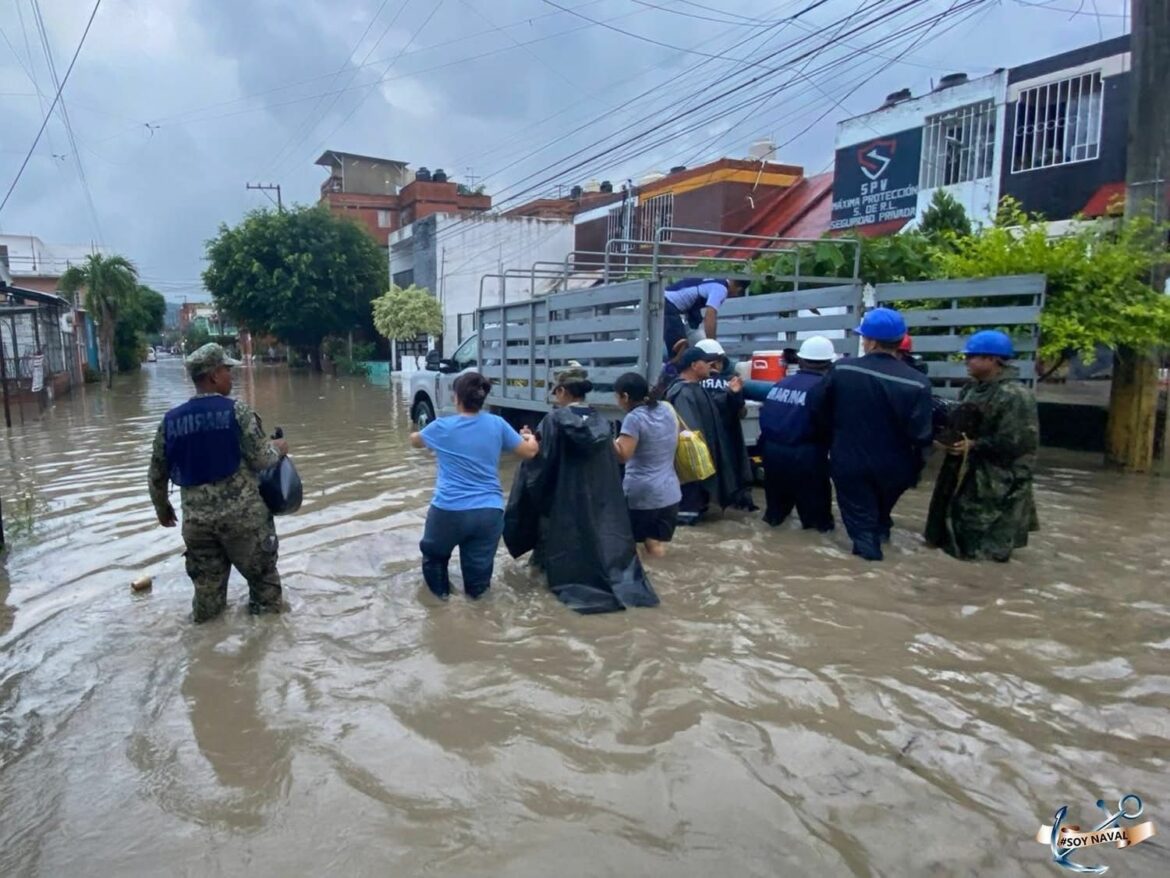 Al menos 23 muertos y ocho desaparecidos por las lluvias e inundaciones en México