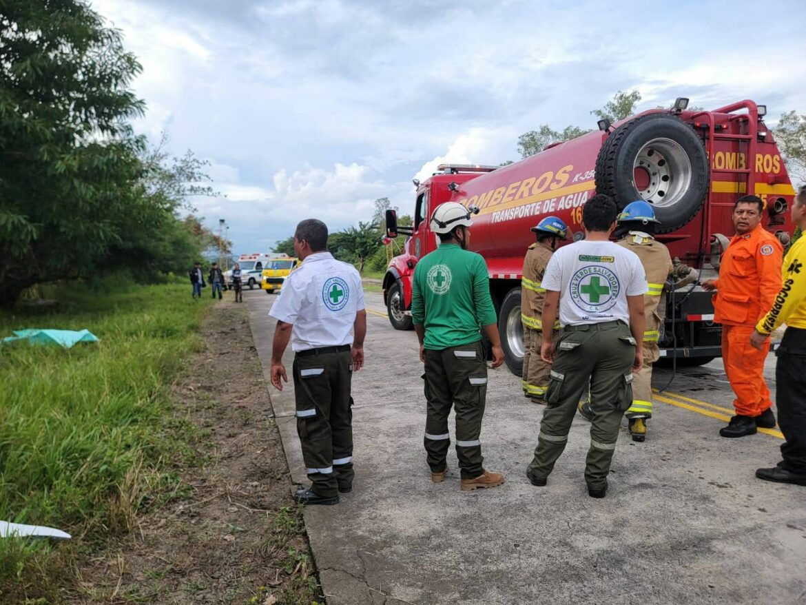 Joven muere tras accidentarse en la pista Singüil, Santa Ana