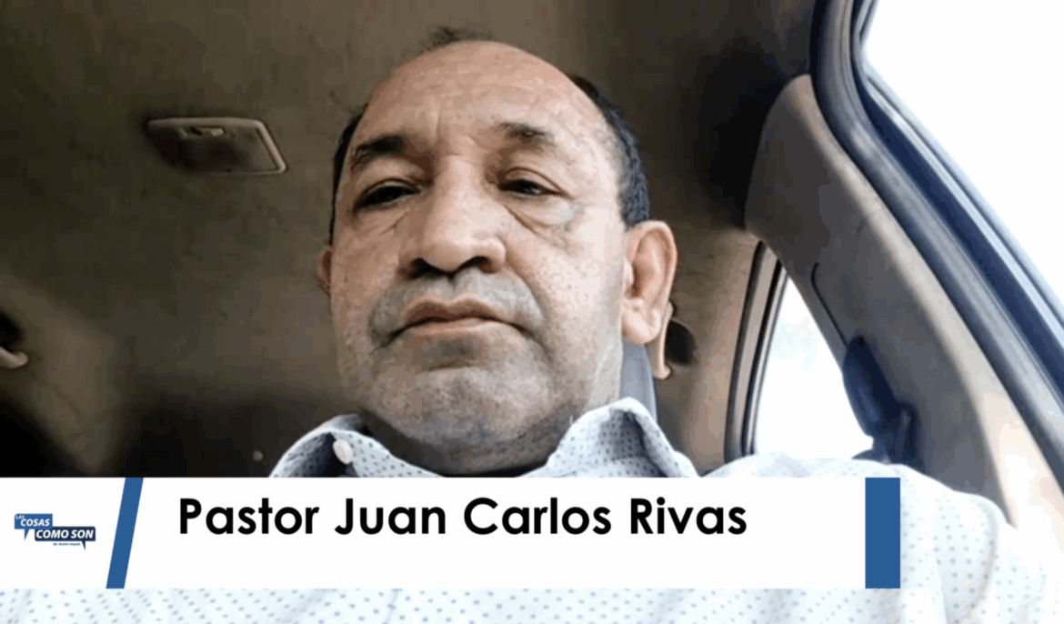 Pastor Juan Carlos Rivas: “Hemos perdido la educación y la cultura… debemos empezar por nosotros mismos”