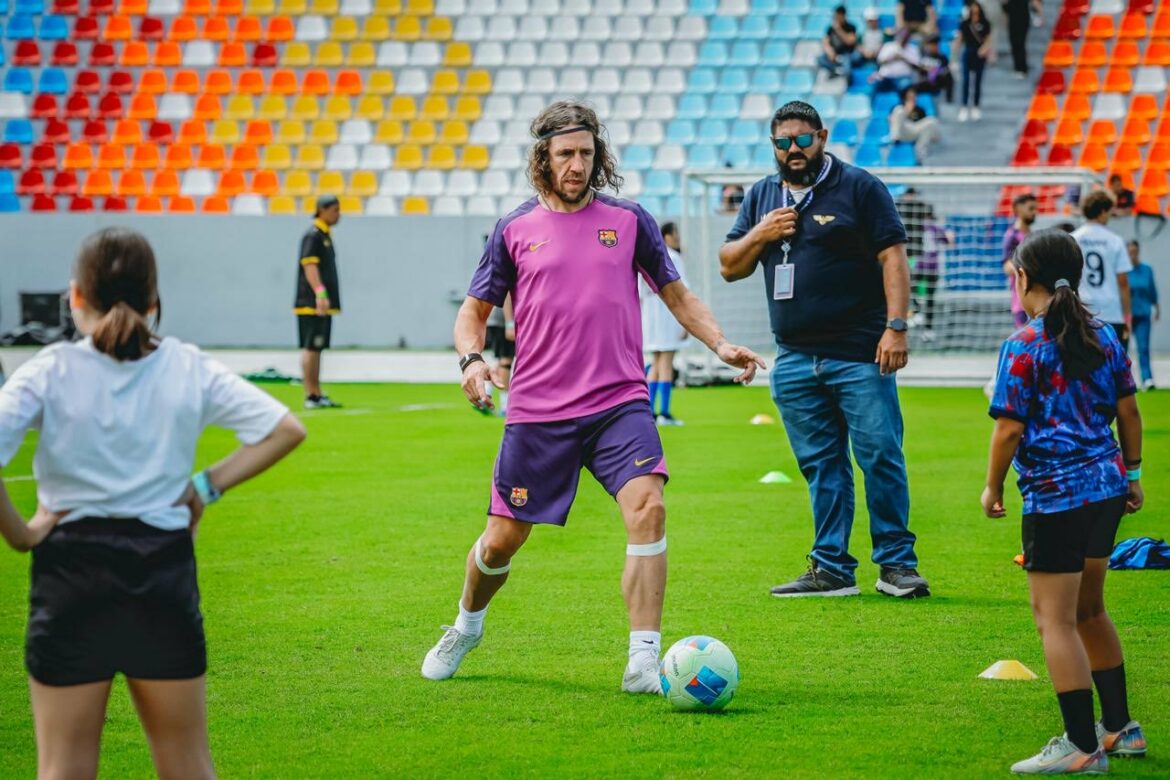 Puyol: “El ‘Mágico’ González ha sido un fenómeno, será un placer jugar con él”