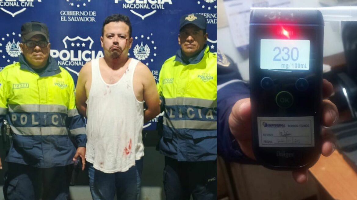 Conductor ebrio vuelca vehículo y provoca la muerte de su acompañante en Ahuachapán