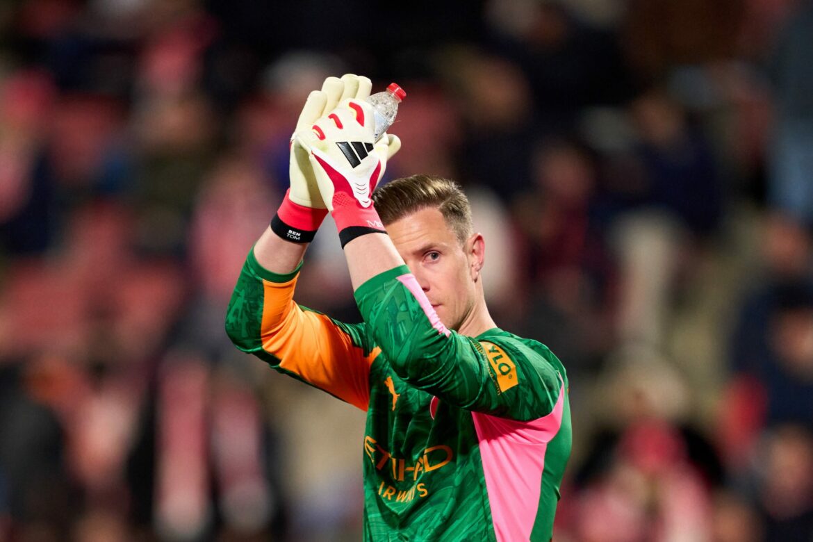 Grave lesión frena el paso de Ter Stegen en el Girona y pone en duda su sueño mundialista