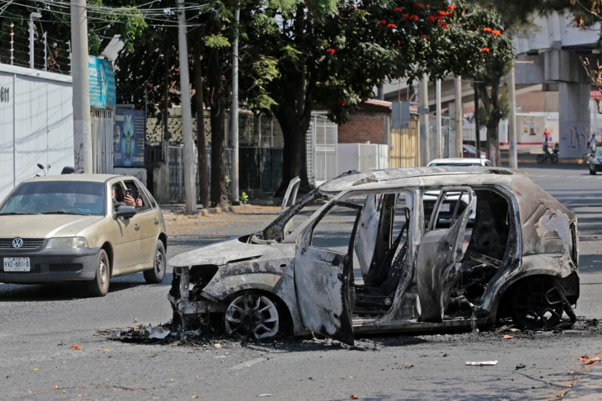 Estados de México bajo el asedio del crimen organizado en respuesta a la muerte de “El Mencho”