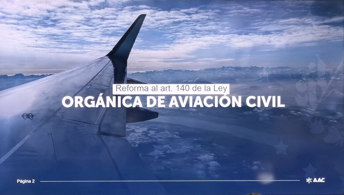Comisión avala reforma a Ley de Aviación Civil para fortalecer operadores nacionales