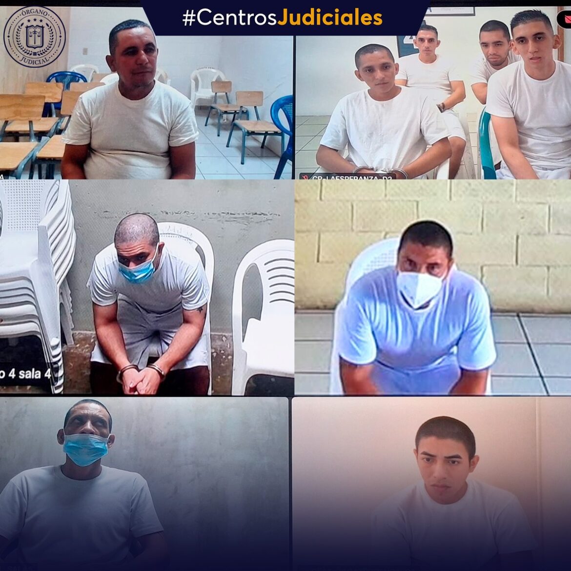 Imponen hasta 15 años de cárcel a 13 pandilleros de estructura que operaba en Chalatenango