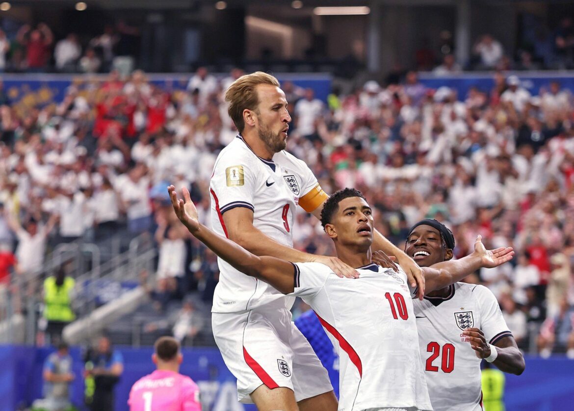 Inglaterra tomó la revancha contra los croatas: 4-2 con doblete de Kane