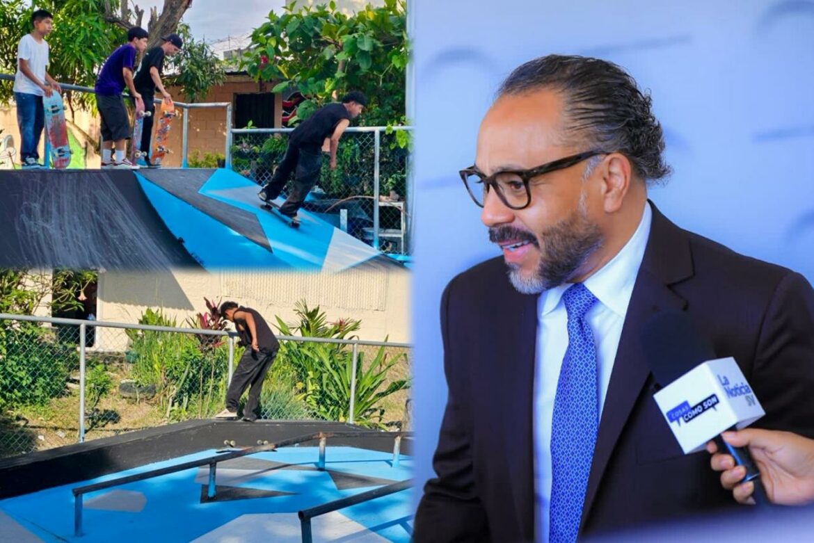 Comunidad de Altavista agradece al diputado Ernesto Castro  por recuperación de Skate Park