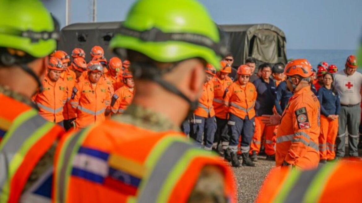 Contingente Salvadoreño Llega a la Zona Cero en Venezuela para Iniciar Labores de Rescate