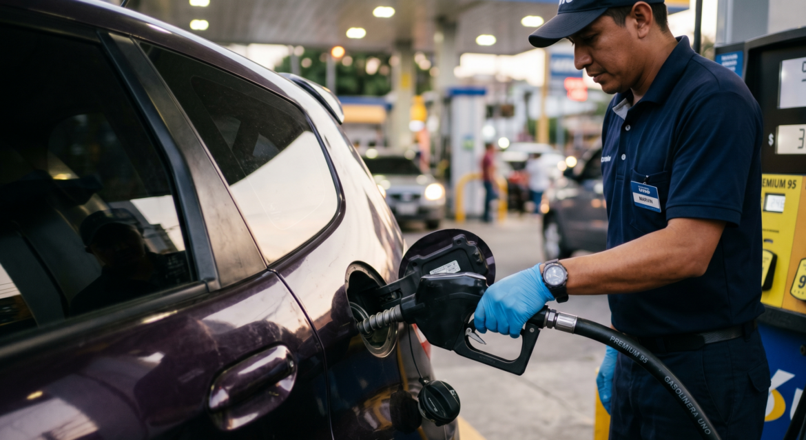 Combustibles mantienen precios de referencia del 9 al 22 de junio de 2026