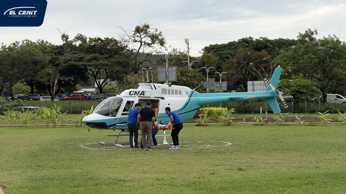 Del aula al helicóptero: futuros profesionales de la salud viven experiencia Medevac en UNASA