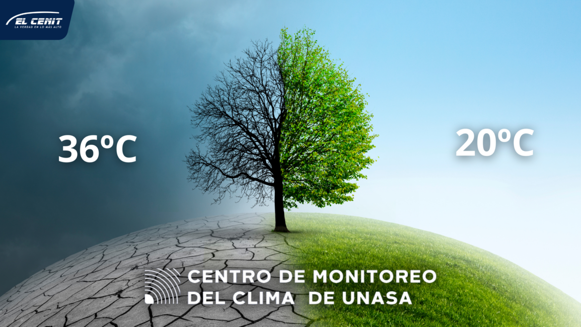 Abril registra temperaturas entre 20°C y 36°C en Santa Ana, según Centro de Monitoreo del Clima