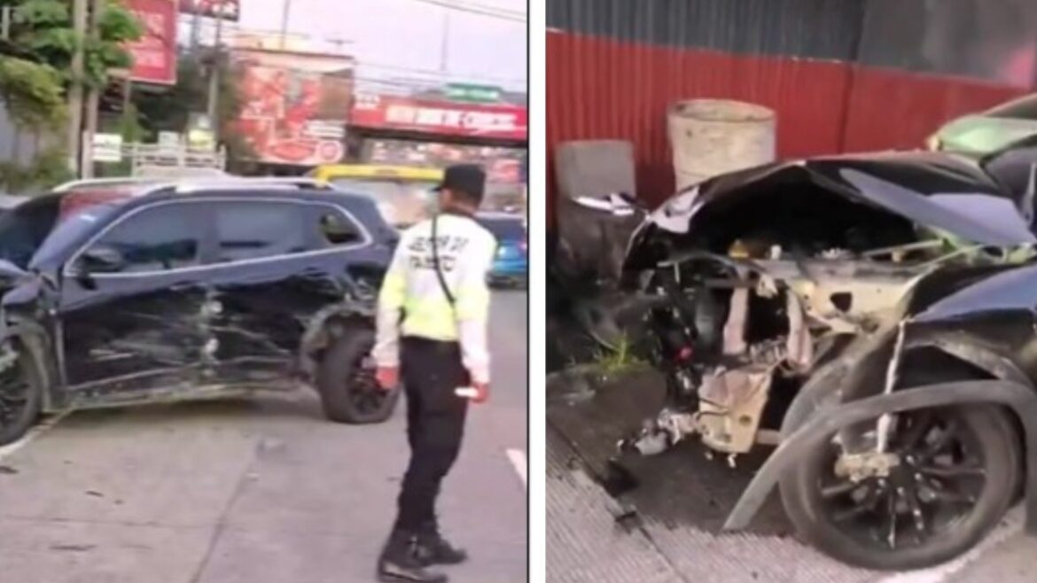 Conductor ebrio provoca múltiple accidente que involucró a ocho vehículos en Antiguo Cuscatlán