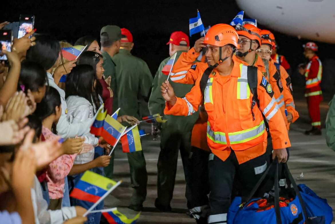 Comunidad internacional reconoce y agradece ayuda del Presidente Bukele a Venezuela