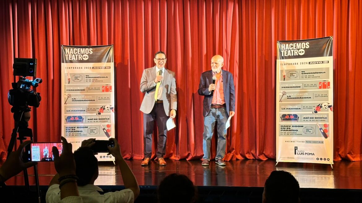 Teatro Luis Poma presenta seis producciones para el Acto 3 de la Temporada 2026