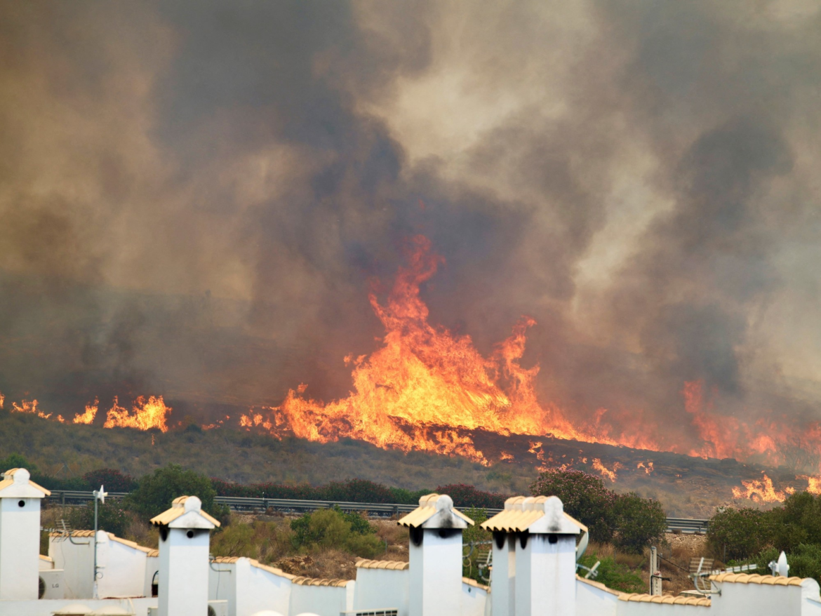 Incendio forestal deja al menos 12 fallecidos en el sur de España