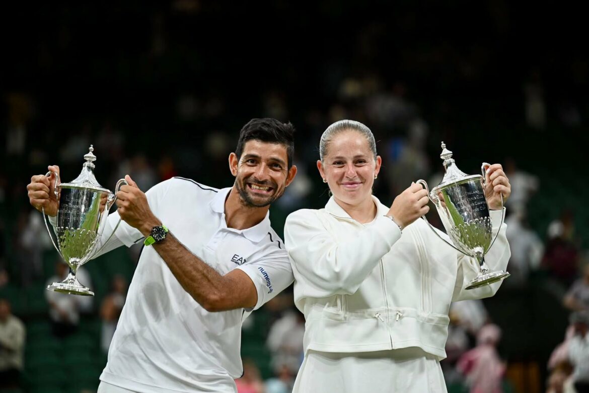 Marcelo Arévalo conquista Wimbledon en dobles mixtos elevando la bandera salvadoreña en la élite del tenis mundial