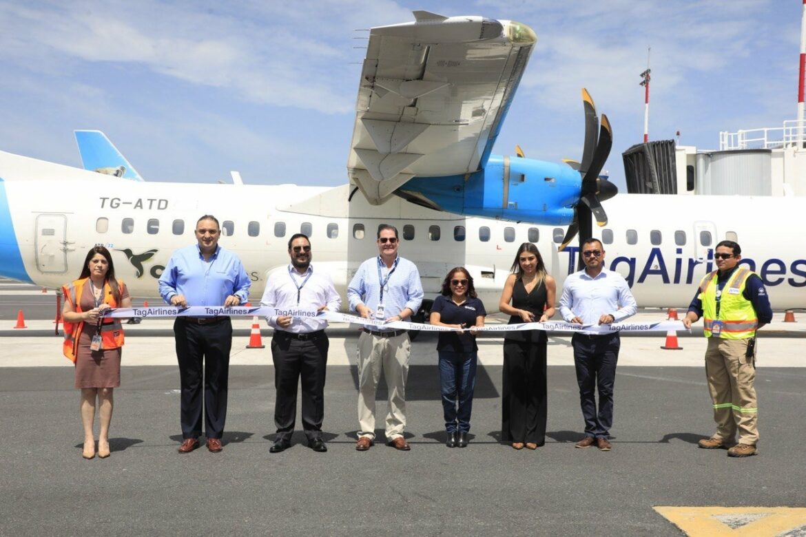 TagAirlines reapertura ruta aérea entre ciudad de Guatemala y San Salvador