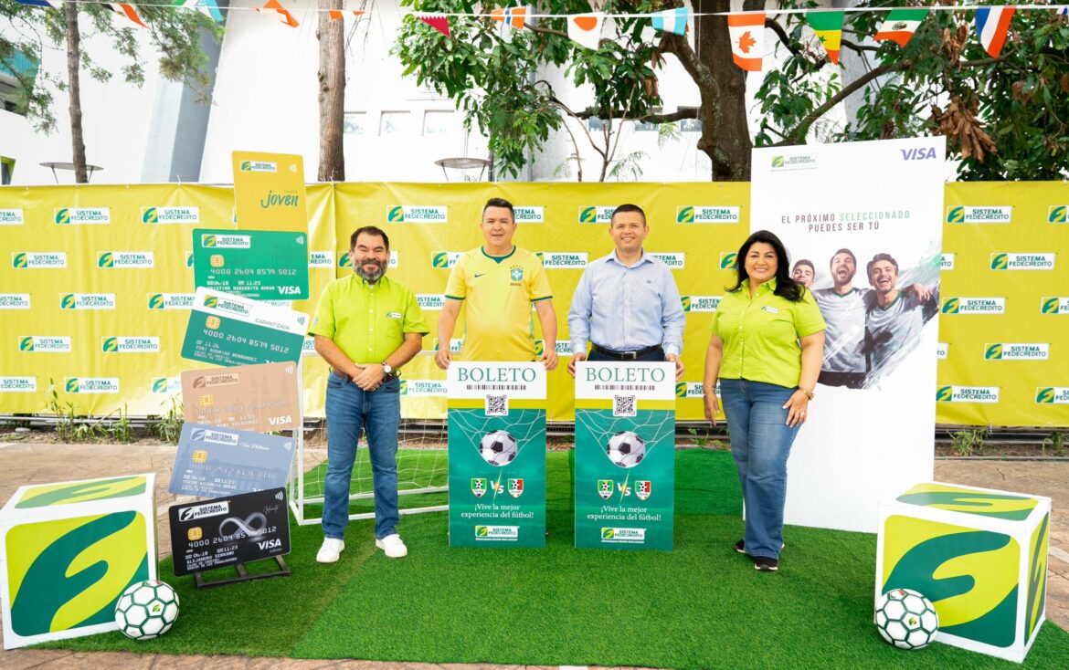 El sueño mundialista hecho realidad con el SISTEMA FEDECRÉDITO: entrega de dos paquetes dobles para la Copa Mundial de la FIFA 2026