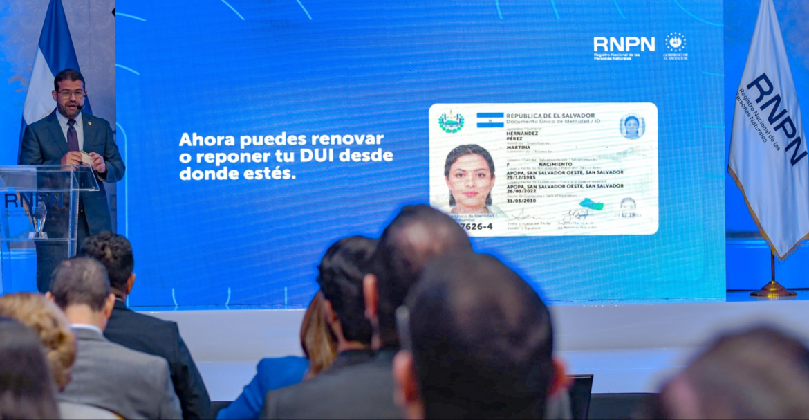 RNPN habilita plataforma en línea para renovar y reponer el DUI desde celulares y tablets