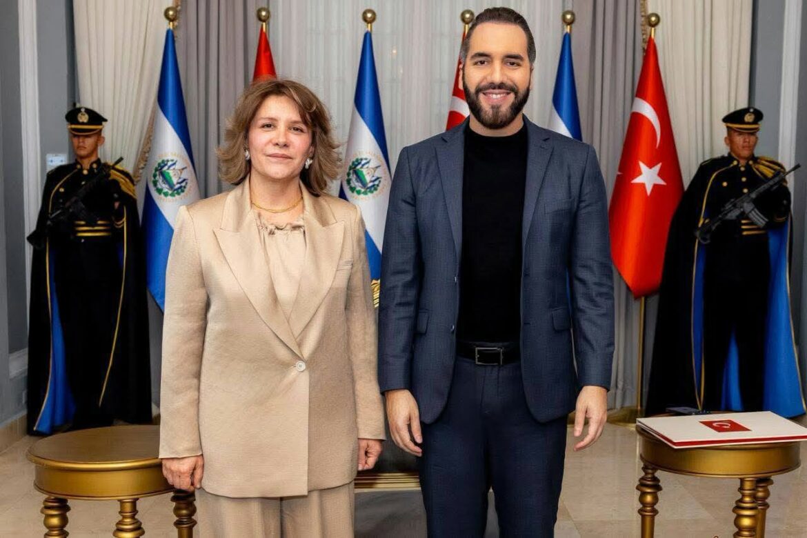 Şule Öztunç presenta Cartas Credenciales como nueva embajadora de Türkiye en El Salvador