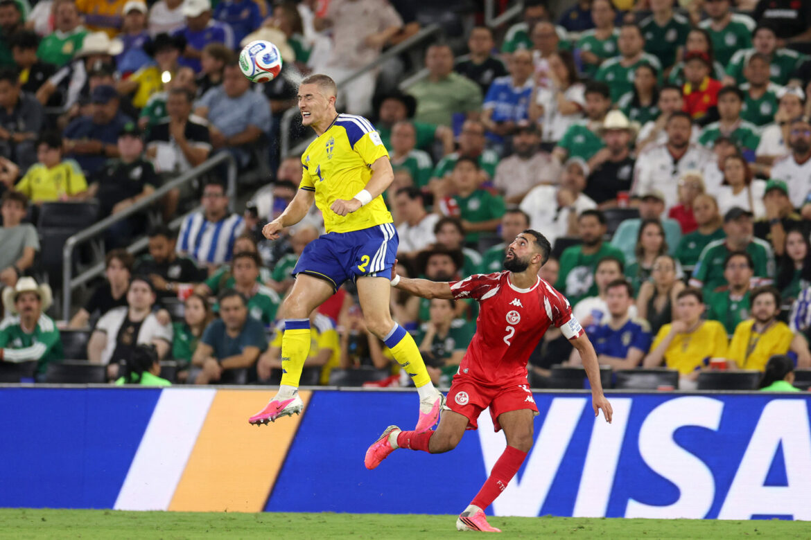 Suecia aplasta a Túnez con goleada 5-1 y toma el liderato del Grupo F