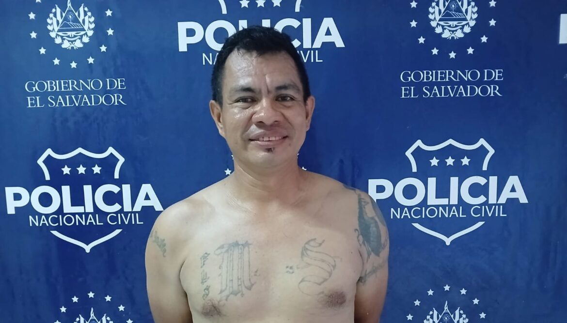 Denuncia ciudadana permite la captura de un pandillero en San Miguel
