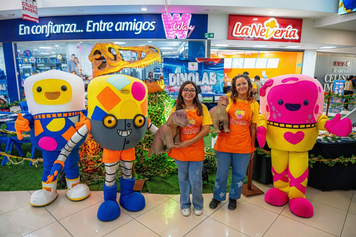 Mundo Saurio llega a Plaza Mundo Apopa