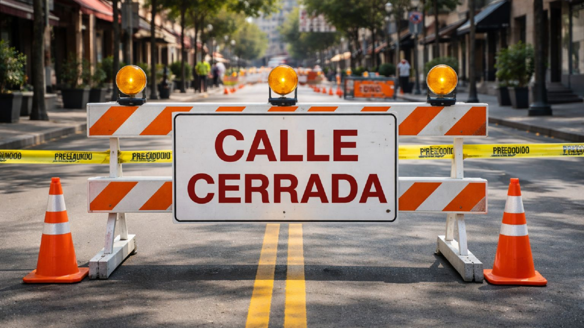 Anuncian cierre total en la carretera de Los Chorros por trabajos de voladura de roca