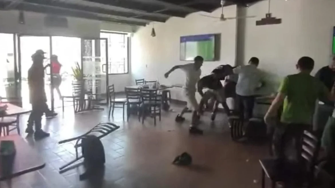 Hinchas del Barcelona y del Real Madrid se enfrentan a golpes en un bar de Estelí