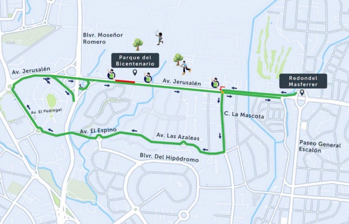Realizarán cierre parcial en avenida Jerusalén por desmontaje de valla publicitaria