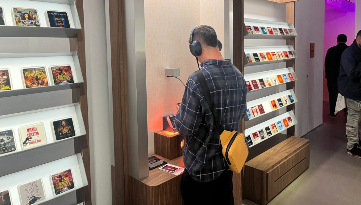 «Sólo audio»: Nueva York abre una «librería sin libros»