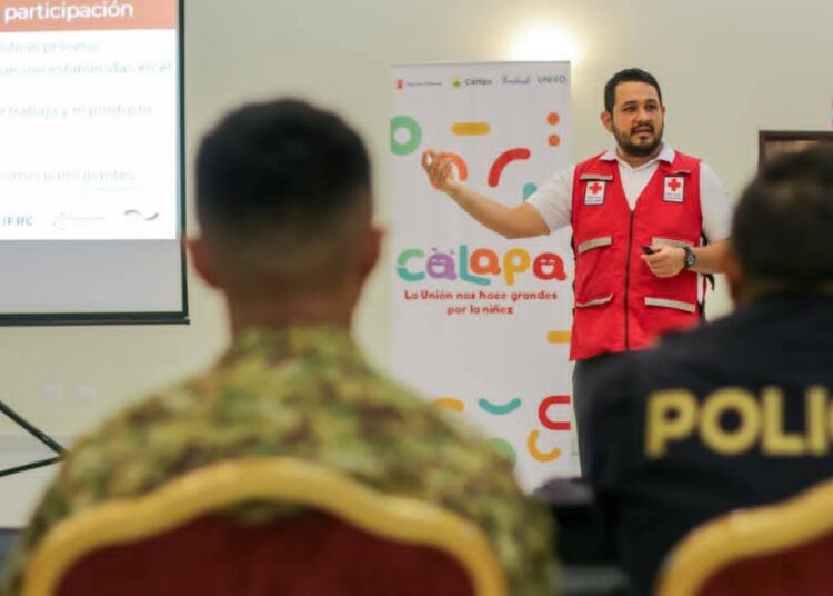 CRS y Save the Children capacita a miembros de Protección Civil