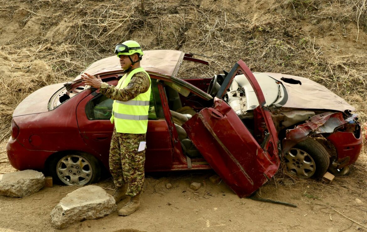 Simulacro de terremoto y entrenamientos tácticos marcan el CENTAM Guardian 2026