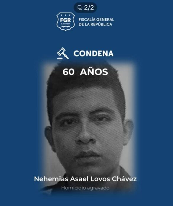Pandillero de la MS-13 es condenado a 60 años de cárcel por asesinar a dos hermanos en San Miguel